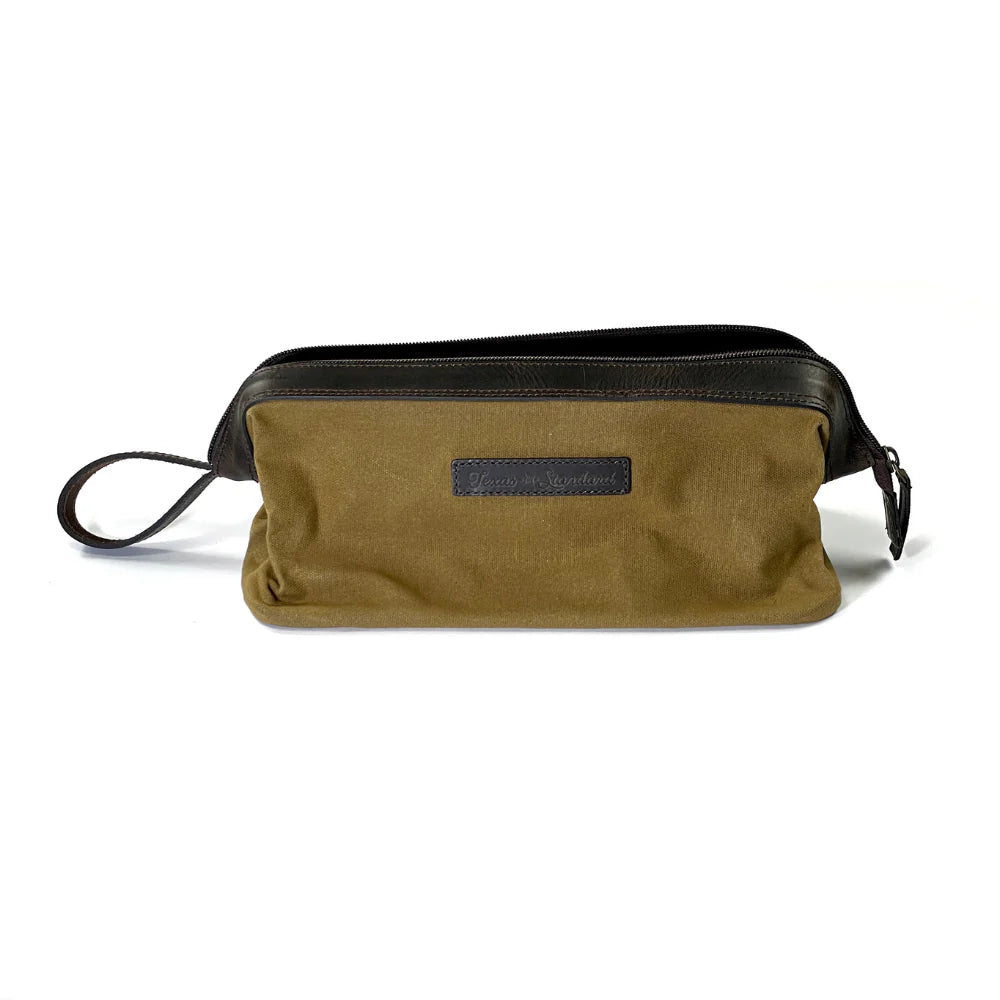 Waxed Canvas Utility Case- Lowlands Tan